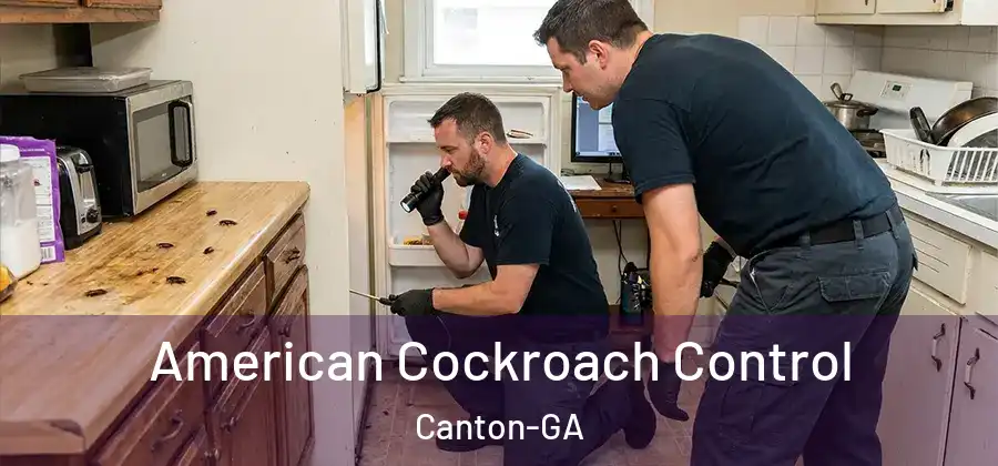 American Cockroach Control Canton-GA
