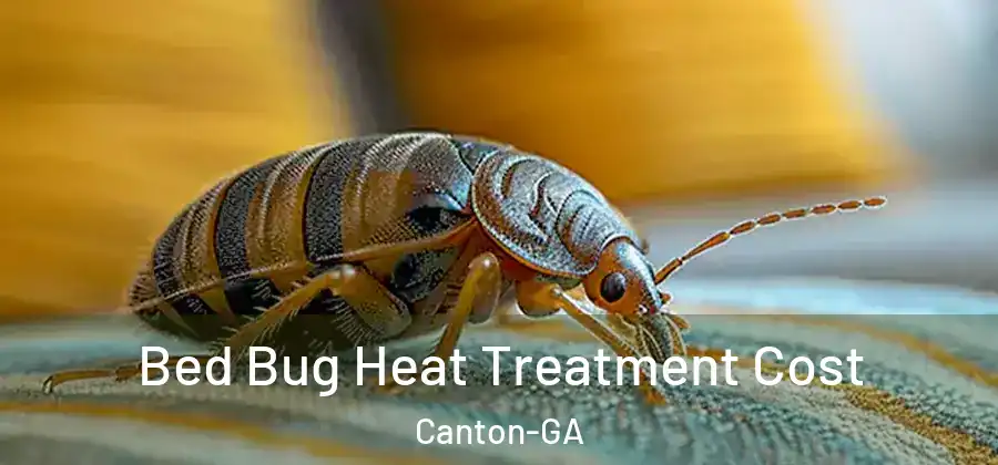  Bed Bug Heat Treatment Cost Canton-GA