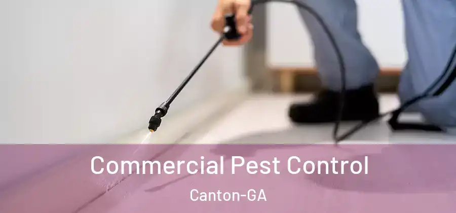 Commercial Pest Control Canton-GA