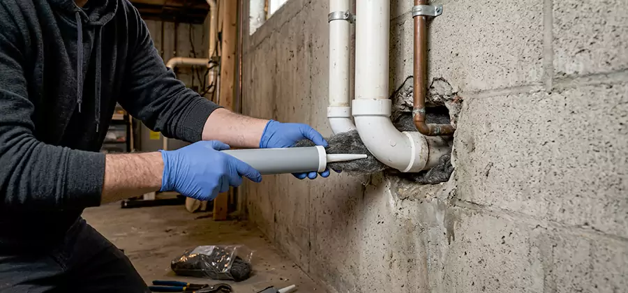 Mouse Proofing Pipes in Canton