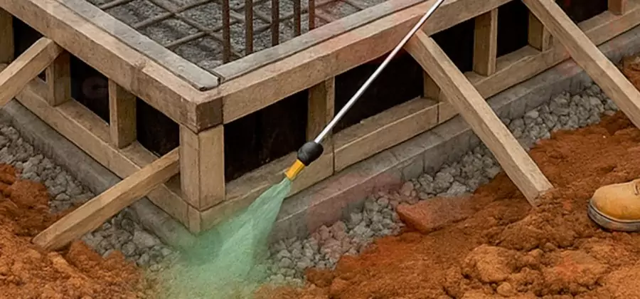 Foundation Slab Termite Treatment in Canton