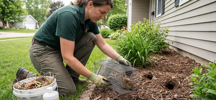 Organic Vole Control in Canton